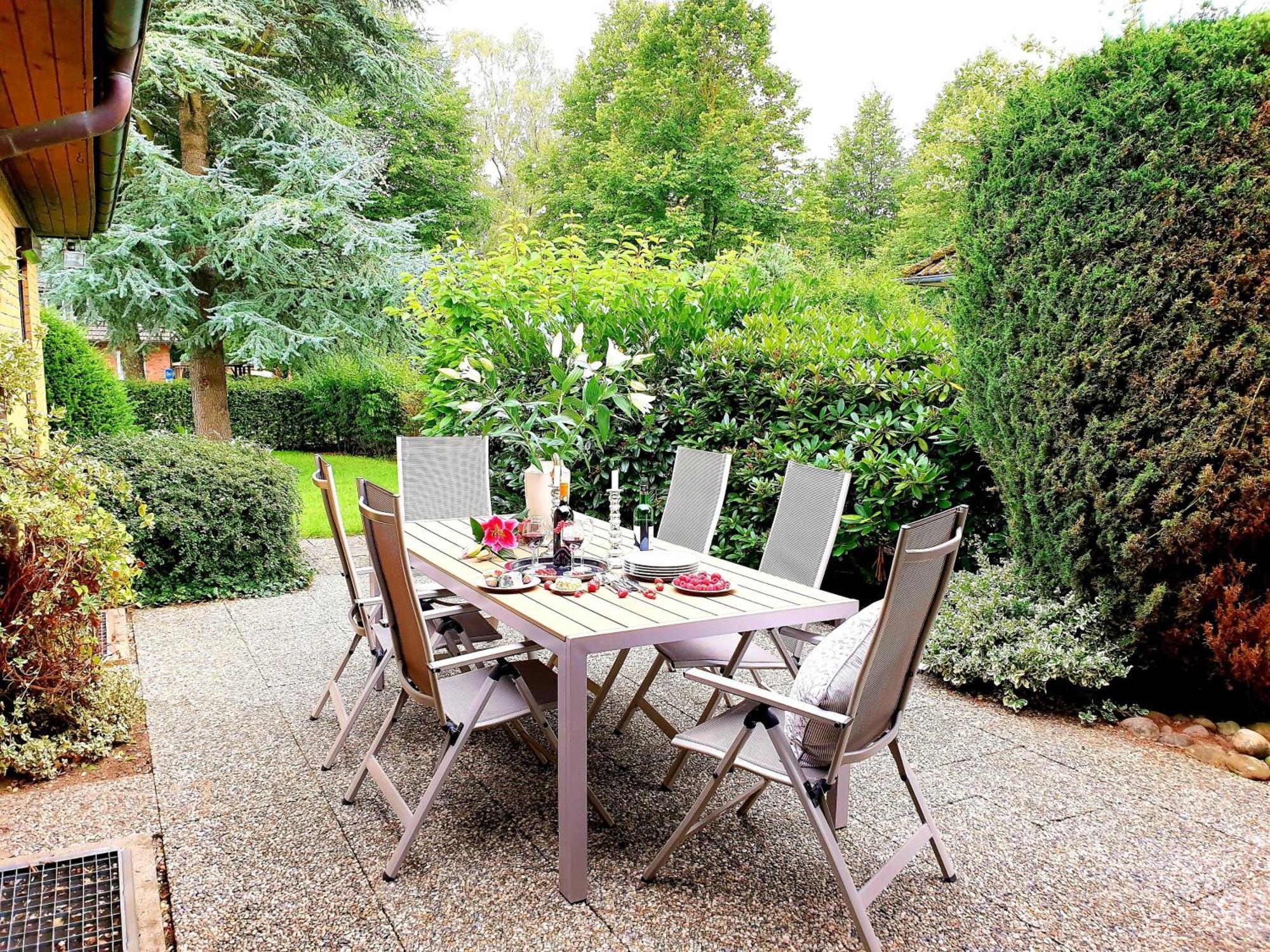 Fewo1846 - Villa Westerallee - Bungalow Mit Drei Schlafzimmern Und Garten Flensburgo Esterno foto